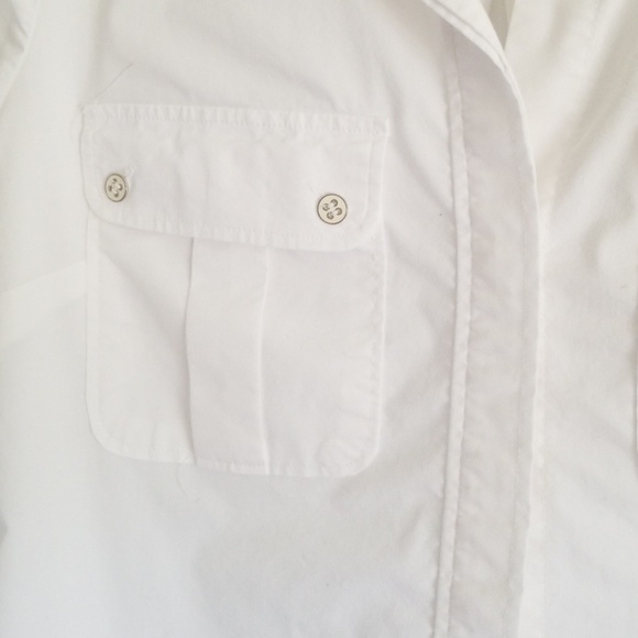 BNWOT! THE PERFECT BUTTON UP! NY&CO! WHITE - Picture 4 of 8